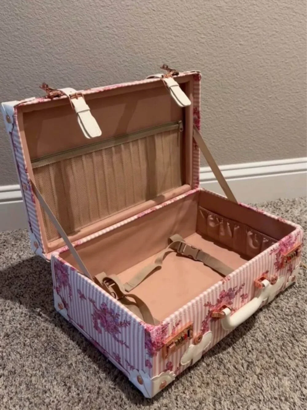 Floral Keepsake Trunk Box - Baby or Wedding